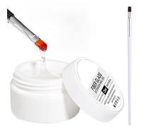 Gel Reparador Protector de Uñas, Gel Reparador Instantáneo para Uñas Agrietadas, Protector Fortalecedor Duradero 15 Ml Espesante para Mujeres Adultas Recuperación Belleza Manicura Mantenimiento