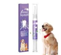 Gel Riparatore Orale per Animali Domestici,Gel Orale per Animali Domestici Penna Sbiancante per Cani per La Pulizia Dei Denti,per Migliorare L'alito Cattivo E Combattere Il Tartaro
