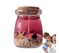 Gel Scented Candles - Gel Wax Medium Jar | Sea Shell Candle, Aromatherapy Gels Wax Candle For Home Relaxation | For Bedroom Living Room Bathroom Spa Meditation And Home Air Freshening Ambience Use