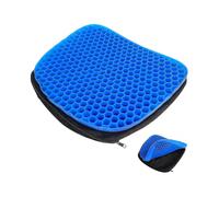 Gel Seat Cushion with Dust-proof Cloth Cover, Non-slip Breathable Gel Seat