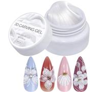 Gel sólido tallado, extensión, cuidado de la belleza, manicura, arte | 5 g 3D gel de uñas sólido mujeres niñas salón boda diario hogar primavera verano mujeres niñas diario hogar verano