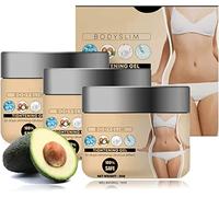 Gel tensor Bodyslim, Crema tensora de la piel para el cuerpo, Gel tensor y adelgazante, Crema de masaje delgada anticelulítica, Crema quemagrasas para el vientre, la cintura y las nalgas