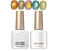 Gel Top Coat | Non-Sticky Easy Application Long-Lasting Wear