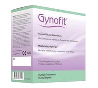 Gel vaginal hidratante Gynofit - Alivia la sequedad vaginal - Mejora la flora vaginal para mayor facilidad y comodidad - Aplicador higiénico - Gel vaginal sin hormonas ni perfume (12 unidades)