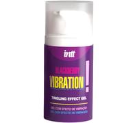 Gel vibrador líquido sabor a mora 15 ml INTT Releases