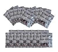 Gel WC camping - 50 bolsas de polvo para para dormir, absorbente ambientador neutralizante orinal de viaje para casa pública, para aseo adulto, animal de viaje, pañales para bebé, exterior