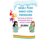 GELA I TUOI AMICI CON FREDDURE (Taccuino tascabile per ridere): Taccuino tascabile per ridere, freddure per ridere e far ridere, libro da leggere in ... 40 pagine di battute squallide e condividile