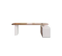 GELASIGE Escritorios para Oficina En Casa Escritorio pequeño Moderno de Madera Maciza for Jefe, Banco de Trabajo Sencillo for Oficina y Estudio en casa. Escritorios para Oficina En Casa(200x80x75cm)