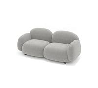 GELASIGE Sofá pequeño nórdico para sala de estar, sofá suave y cómodo, sofá de terciopelo para interiores, sofá de recepción de hotel, sofá de dormitorio para el hogar, sofás pequeños para espacios