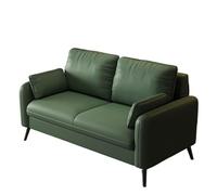 GELASIGE Sofá pequeño para dormitorio, apartamento, tienda de ropa, sofá doble pequeño, departamento pequeño, sala de estar, sofás pequeños para espacios pequeños (3,118 cm)