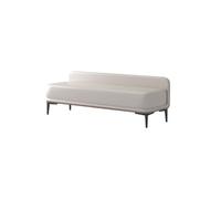 GELASIGE Zapatero banco cambiador de zapatos, taburete minimalista para dormitorio, mesita de noche, moderno, minimalista, para sala de estar, sofá, guardarropa, banco de zapatos para entrada (150 cm)