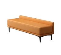 GELASIGE Zapatero banco para dormitorio, taburete moderno y minimalista, para sala de estar, sofá, guardarropa, tienda de ropa, cambiador de zapatos, banco de zapatos para entrada (C, L, 150 cm)