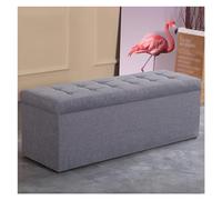 GELASIGE Zapatero banco para sofá, taburete rectangular, cambiador de zapatos, extremo de cama, tira de almacenamiento para colocar en casa, taburete para entrada (B, L, 120 cm)