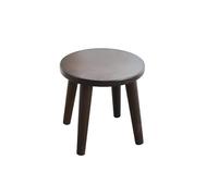 GELASIGE Zapatero de madera maciza, taburete pequeño para el hogar, sala de estar, taburete pequeño, moderno, minimalista, bajo, para entrada (C)