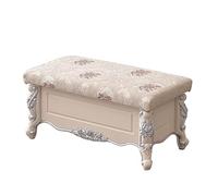 GELASIGE Zapatero nórdico para el hogar, cajón de concha, mueble para zapatos, sofá, taburete adecuado para sala de estar, dormitorio, porche, esquina pasillo, banco de zapatos para entrada (A)