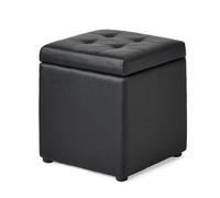 GELASIGE Zapatero para el hogar, taburete pequeño, taburete para sofá, cambiador, taburete para zapatos, taburete de almacenamiento, taburete de almacenamiento, banco de zapatos para entrada (B, M 40
