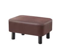 GELASIGE Zapatero pequeño taburete para el hogar, taburete rectangular para sala de estar, taburete de ocio, banco de zapatos para entrada (B)