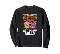 Gelatina de Mantequilla de maní Get In My Belly Cute Peanut Butter Sudadera