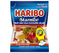 Gelatina Haribo Starmix sabor fruta 80 g