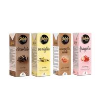 Gelato 4ever - Preparado para Helado Listo para Batir, Paquete de 4, Fácil de Preparar, Compatible con Todas las Máquinas para Helados Como Ninja Creami, Magimix, HKoenig, 1L por Ladrillo, Fabricado
