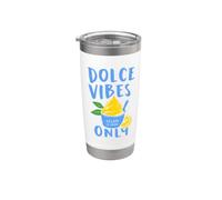 Gelato de limón Al Limone, el único italiano de verano de Dolce Vibes Vaso térmico de acero inoxidable de doble pared