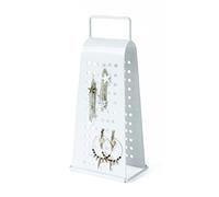 Gelco 3467937095610 Recup Soporte joyero Metal Blanco 9 x 11.5 x 26 cm