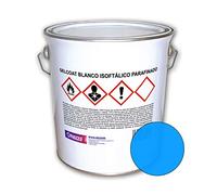Gelcoat Isoftálico Parafinado Nazza | Topcoat Resistente a Rayos UV e Hidrólisis | Color Azul | 1 Kg