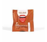 GELDIS Hilo Dental Expandible y Cerado Negro, 30m - Elimina Placa, Sarro y Restos de Comida, Protección Completa, Encías Saludables, 100% Vegano