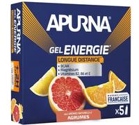 geles energéticos larga distancia cítricos +2h de esfuerzo Apurna 35 g Unisex