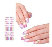 Geles Envolturas De Uñas Esmalte Semi Curado Pegatinas Estilo Coreano Tiras Decoración Arte Tiras Gel Estilo Coreano Decoración Arte Polaco Semi Curado