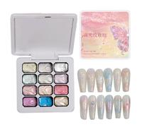 Geles Pat para Uñas - 12 Colores Altamente Pigmentados | Gel Para Estampado UV Y Pintura De Uñas - para Principiantes Chicas Mujeres Artistas Hogar Salón Cumpleaños y Vacaciones