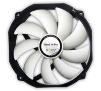 Gelid Silencioso 14 Pro Pwm , 140mm Tranquilo PC Enfriamiento Funda Ventilador