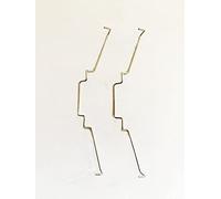 Gelid Solutions Clips de ventilador - Tercera opción ventilador para glaciar y glaciar negro - 2 unidades