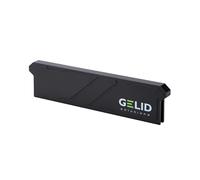 Gelid Solutions IceRock - Ventilador de refrigeración (2 unidades, compatible con DDR3/DDR4 y DDR5), color negro