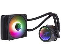 Gelid Solutions Liquid 120 - Enfriador de agua todo en uno CPU AIO con ventilador RGB de 120 mm, 750-1800 RPM, compatible con AM5 y LGA 1700, incluye pasta térmica GC4