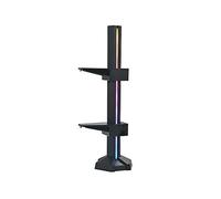 Gelid Solutions Soporte para tarjetas VGA con LED, soporte para dos GPUs, sincronización ARGB - Compatible con todos los tipos de GPU - 60 (l) x95 (b) x235 (h)