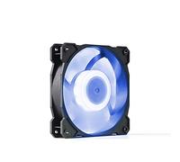 Gelid Solutions Ventilador Radiant RGB - ventilador RGB de alto rendimiento con 9 LED a todo color - rodamientos de bolas dobles extremadamente duraderos - 120x120 mm - 2000 RPM - 12V