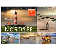 Geliebte Nordsee (Tischkalender 2026 DIN A5 quer), CALVENDO Monatskalender: Ob im Sommer oder in der kalten Jahreszeit, die Nordsee ist immer eine Reise wert.