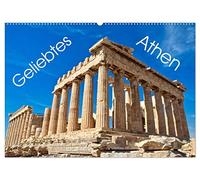 Geliebtes Athen (Wandkalender 2026 DIN A2 quer), CALVENDO Monatskalender: Ansichten von Athen in Griechenland