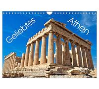 Geliebtes Athen (Wandkalender 2026 DIN A4 quer), CALVENDO Monatskalender: Ansichten von Athen in Griechenland