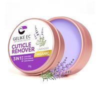 Gelike ec Cremas para eliminar cutículas para manos: lavanda suave bálsamo natural para cutículas secas y agrietadas para salón de belleza en casa