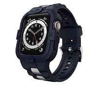 GELISHI Correas compatibles con Apple Watch Band de 46 mm, 45 mm, 44 mm, 42 mm, correa deportiva resistente para hombre con funda protectora para Watch Series 11 10 9 8 7/SE 3/2/1/Series 6 5 4 3, 46mm