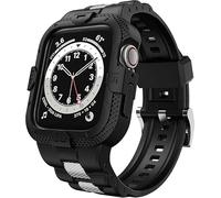 GELISHI Correas compatibles con Apple Watch Band de 46 mm, 45 mm, 44 mm, 42 mm, correa deportiva resistente para hombre con funda protectora para Watch Series 11 10 9 8 7/SE 3/2/1/Series 6 5 4 3, 42mm