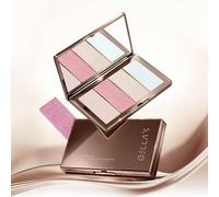GELLA'S - Gilded Serenity Four-colour Highlighter Palette - 2 Types #02 Pink Starry Dream - 10.4g