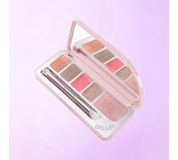 GELLA'S - Single-pan Shimmer Eyeshadow Blush Palette - 2 Types #02 Slightly Tipsy Rose - 8g