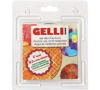 Gelli Arts Placa Redonda de 4 Pulgadas, Acrílico, 4-Inch