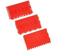 Gelli Arts - Plancha Mini Herramientas de impresión Juego de 3, Material sintético, Rojo, 19 x 10,1 x 0,6 cm