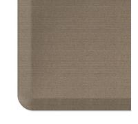 GelPro Ergo-Foam - Tapete Acolchado Antifatiga Para Cocina De Pie, Acolchado, Resistente A Las Manchas, Impermeable, Antideslizante, Cómodo, Para Escritorio/Oficina, 20 x 72 Pulgadas, Color Marrón