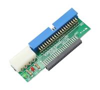 GELRHONR Adaptador IDE de 2,5 a 3,5, 44 pines, disco duro IDE de 2,5 pulgadas a puerto IDE de 40 pines a PC placa base convertidor, para portátil y disco duro de 2,5"