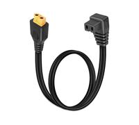 GELRHONR Cable de alimentación DC XT60 a 12V para refrigerador portátil de Auto GELRHONR - Cable Reforzado 14AWG para neveras portátiles, enfriadores por compresor y más (Corto / 1.6 pies)